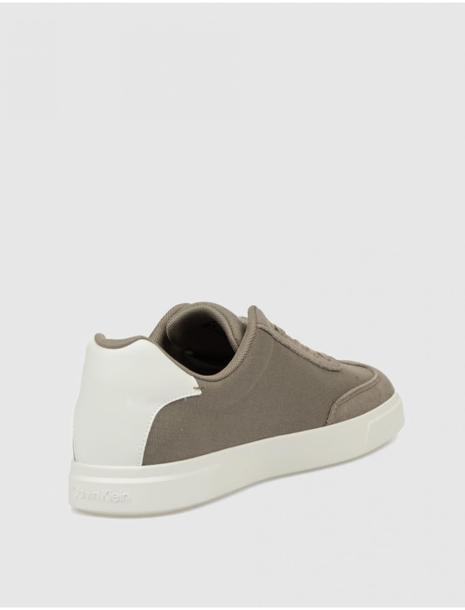 ZAPATILLA CALVIN KLEIN LOW PROF CUPSOLE CV TAUPE
