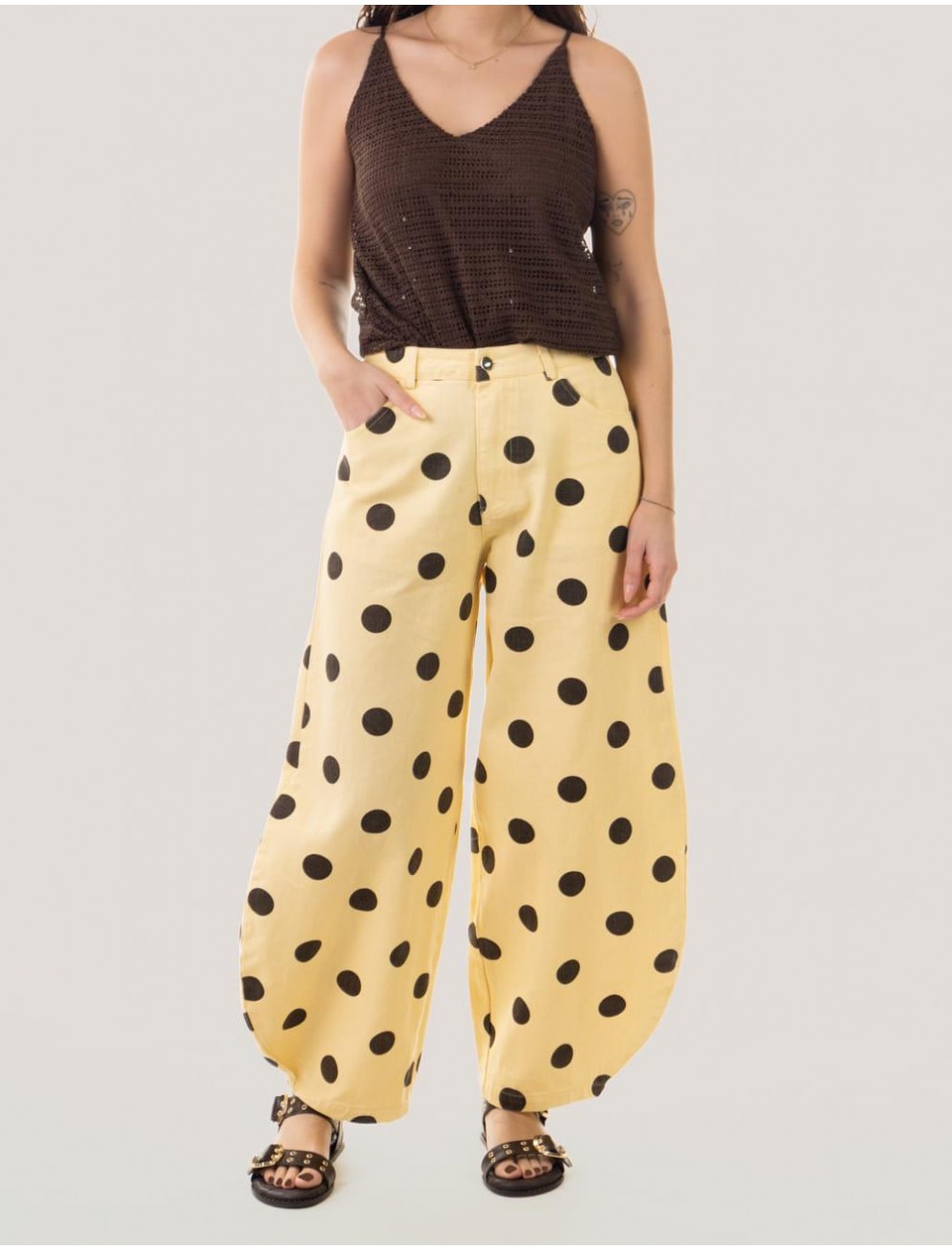 PANTALoN OBVIO LUNEVA AMARILLO