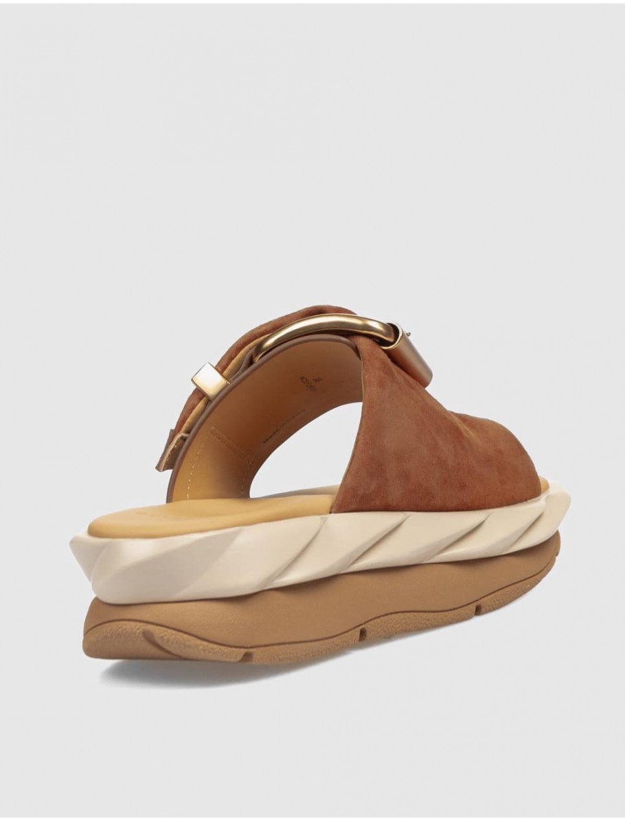 SANDALIA DE DEDO 4CCCCEES 4CS124001 MARRoN