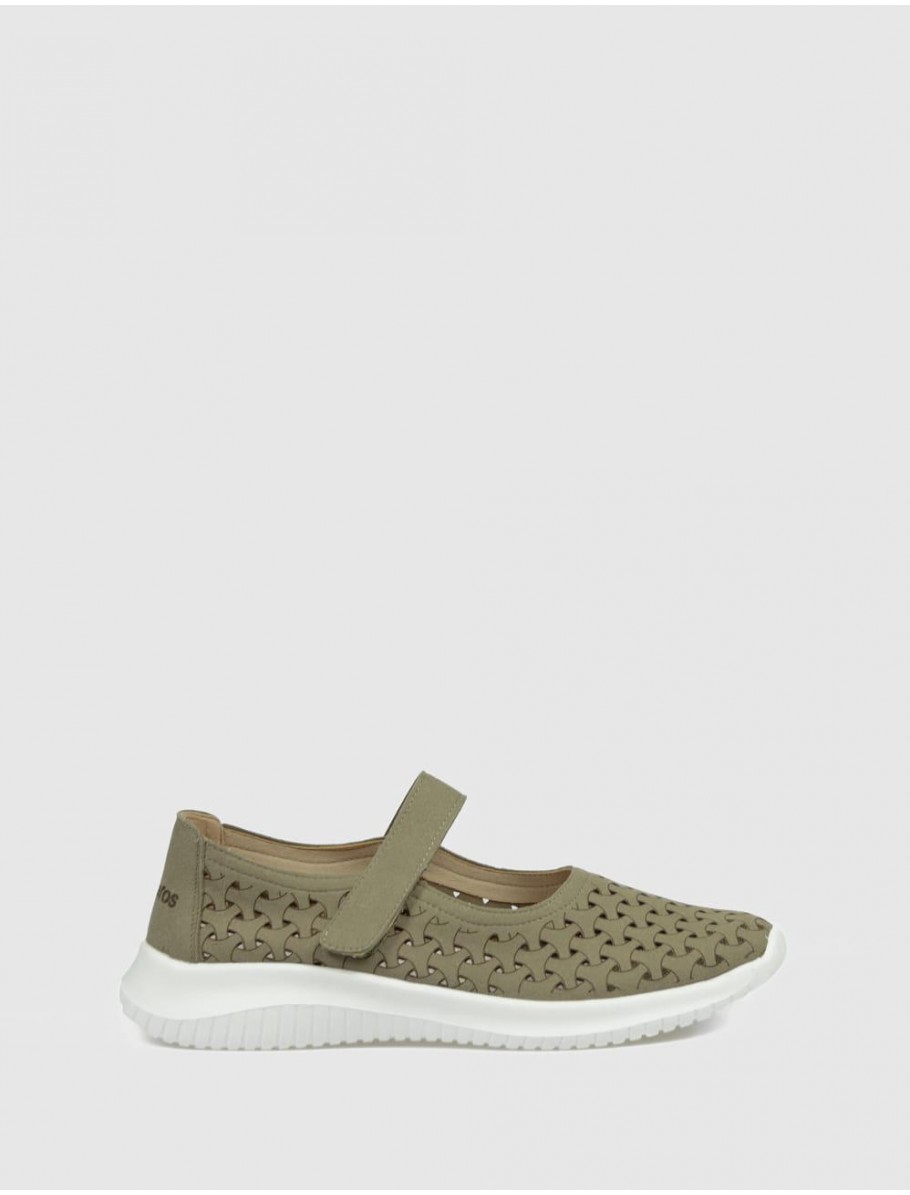 ZAPATO EOLIGEROS ISA KAKI