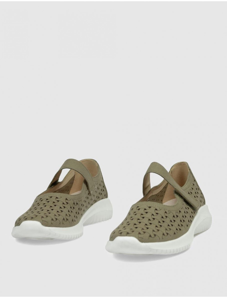 ZAPATO EOLIGEROS ISA KAKI