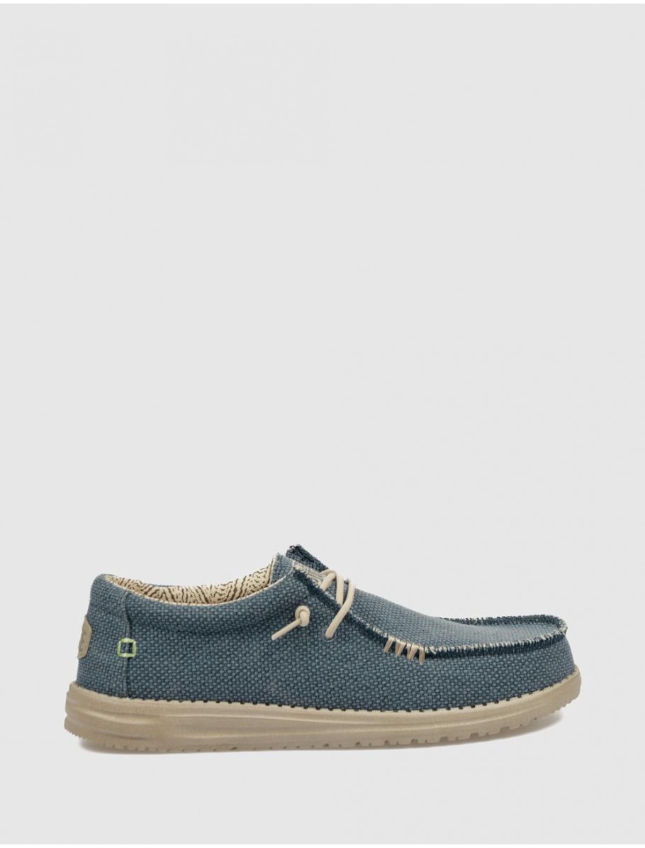 ZAPATILLA DUDE WALLY BRAIDED AZUL
