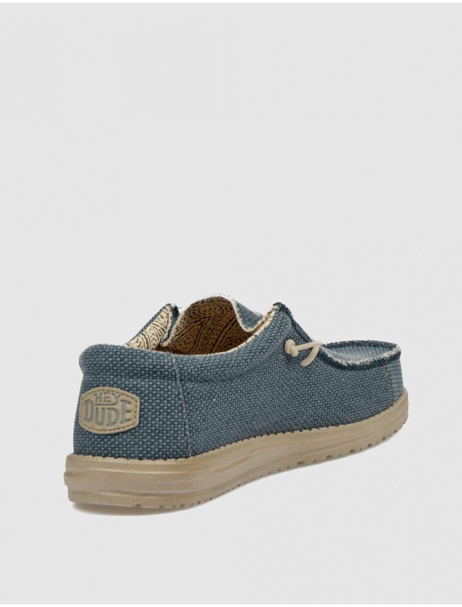 ZAPATILLA DUDE WALLY BRAIDED AZUL