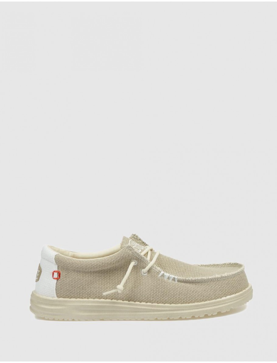 ZAPATILLA DUDE WALLY BRAIDED BEIG
