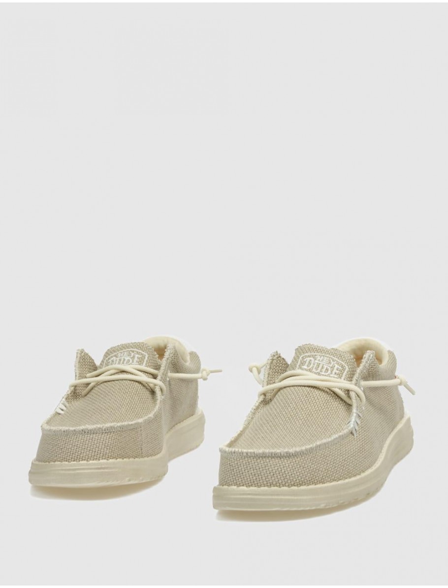 ZAPATILLA DUDE WALLY BRAIDED BEIG