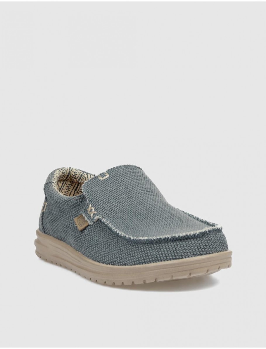 ZAPATILLA DUDE MIKKA BRAIDED AZUL
