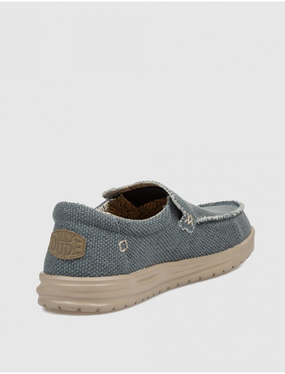 ZAPATILLA DUDE MIKKA BRAIDED AZUL