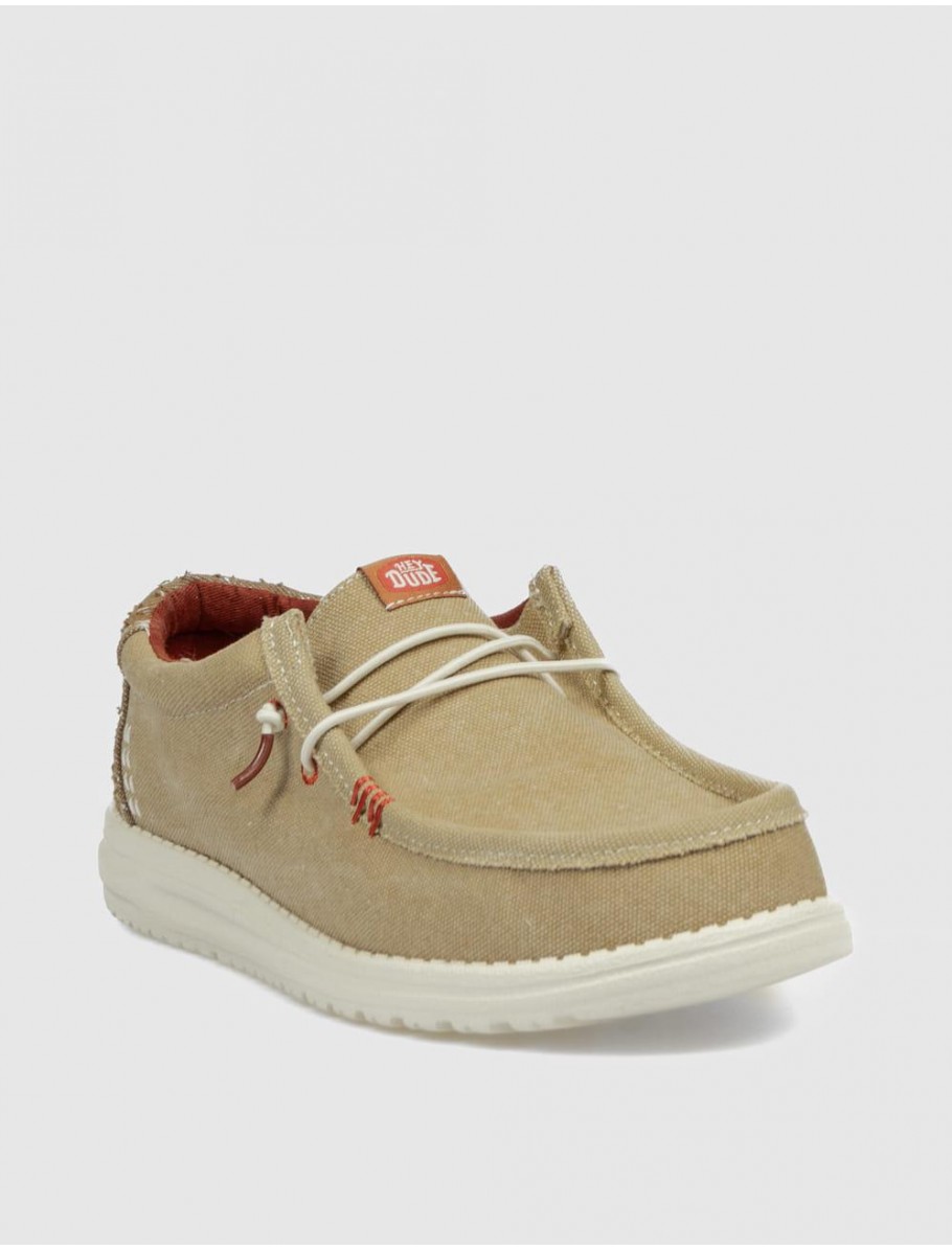 ZAPATILLA DUDE WALLY WORKWEAR TAUPE