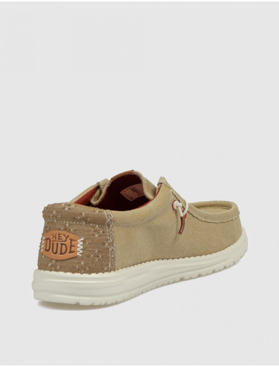 ZAPATILLA DUDE WALLY WORKWEAR TAUPE