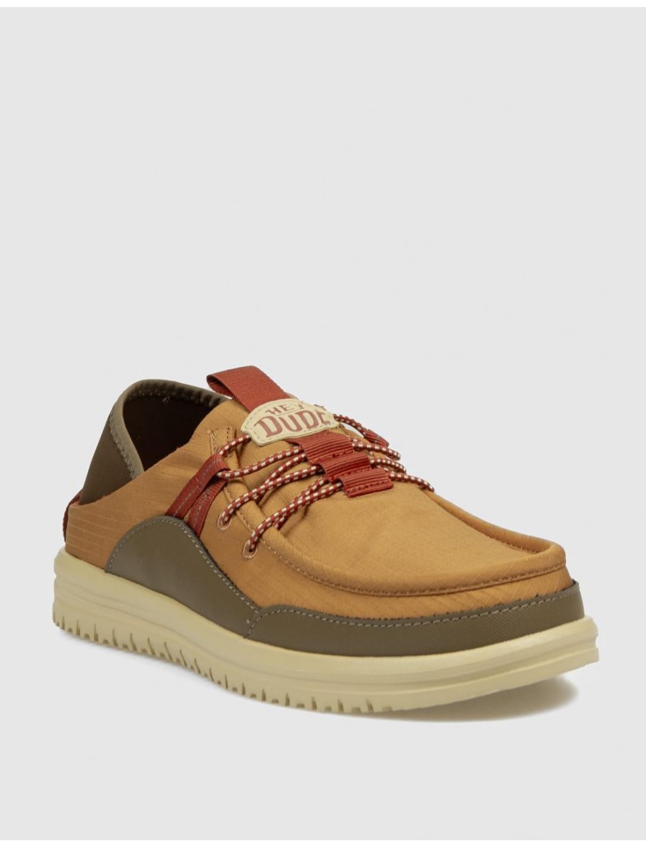 ZAPATILLA DUDE BRADLEY BLIPPER NYLON MARRoN