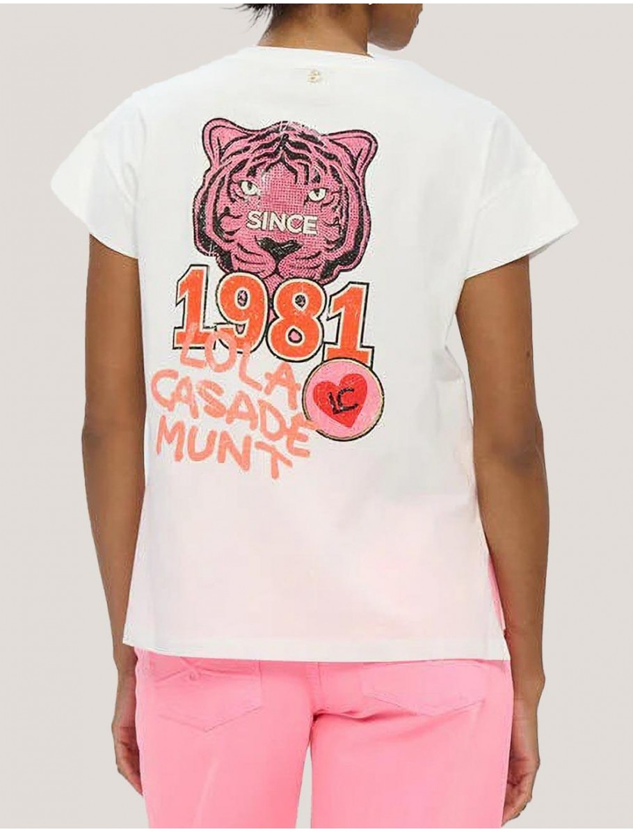 CAMISETA LOLA CASADEMUNT LS2615043 BLANCO