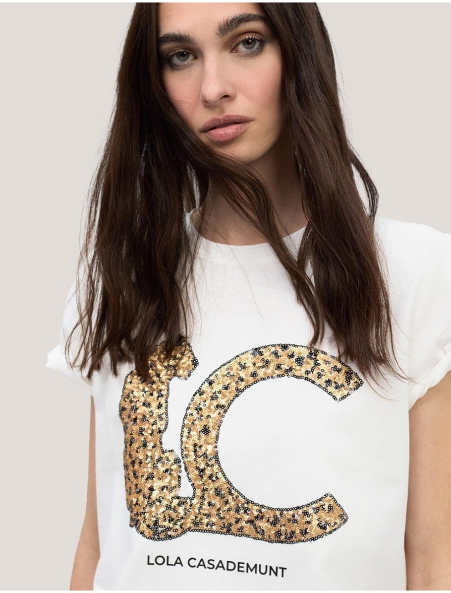 CAMISETA LOLA CASADEMUNT LS2615004 BLANCO