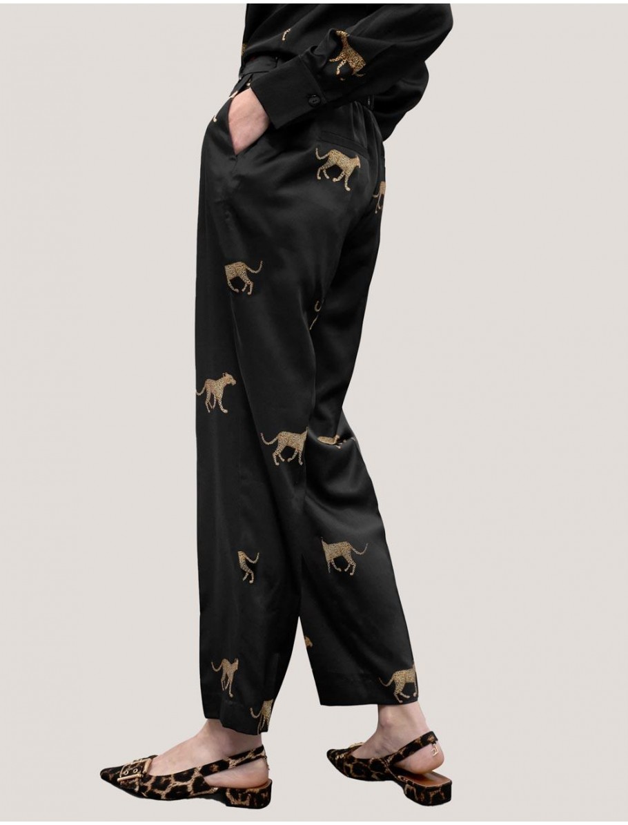 PANTALoN LOLA CASADEMUNT LS2614022 NEGRO