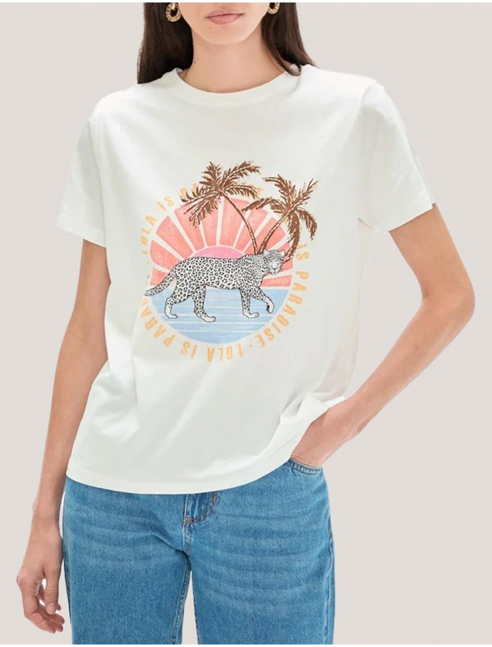 CAMISETA LOLA CASADEMUNT LS2615019 BLANCO