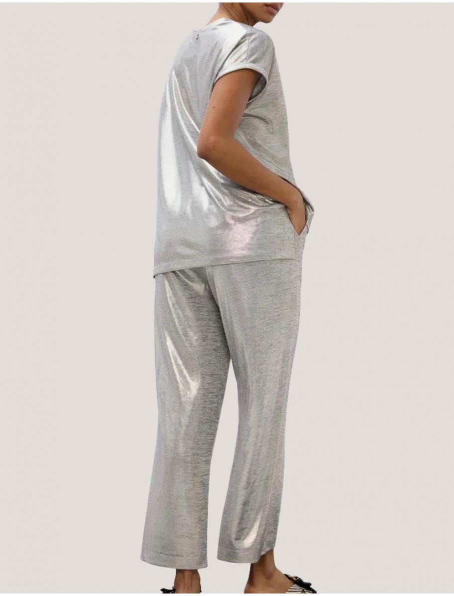 PANTALoN LOLA CASADEMUNT LS2614017 PLATA