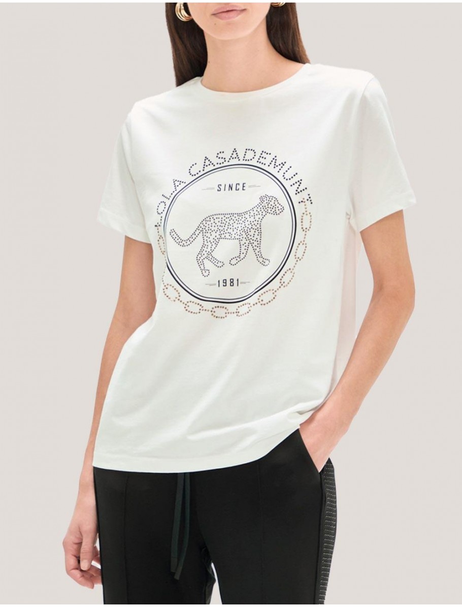 CAMISETA LOLA CASADEMUNT LS2615103 BLANCO