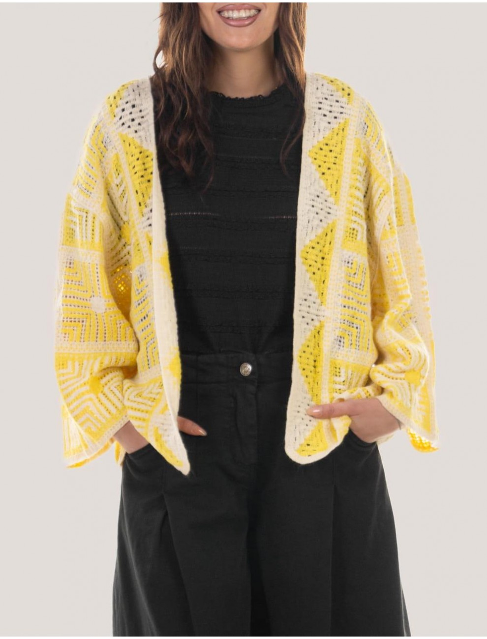 CHAQUETA OBVIO SABELA AMARILLO