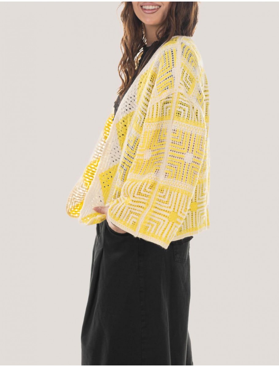 CHAQUETA OBVIO SABELA AMARILLO