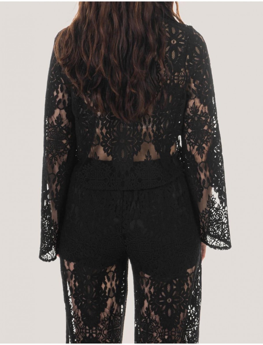 CAMISETA OBVIO ZINNIA NEGRO