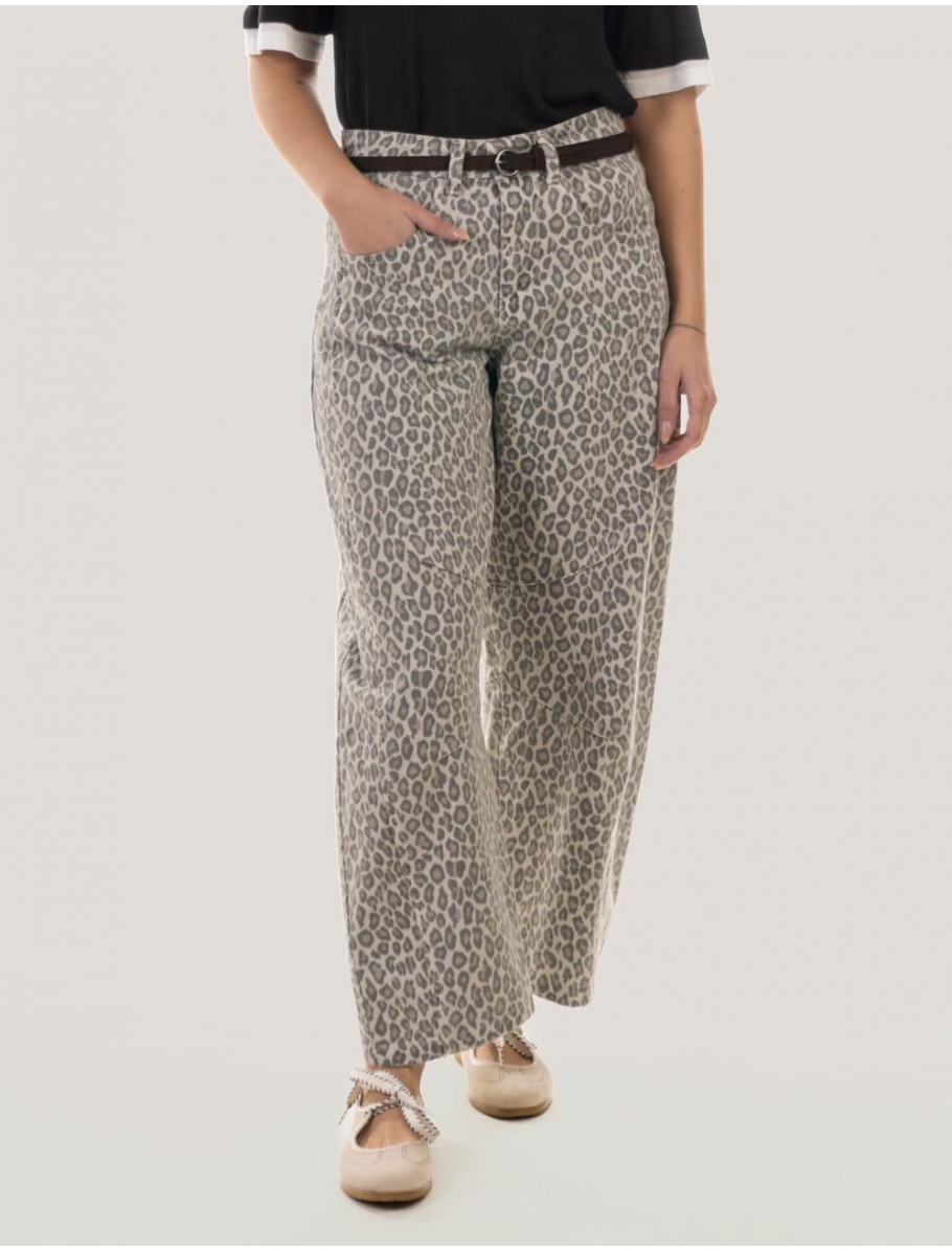 PANTALoN OBVIO AISHA LEOPARDO