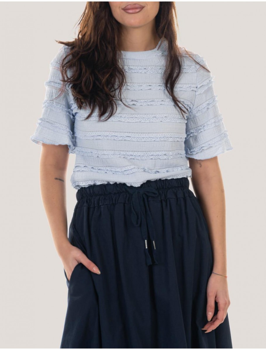CAMISETA OBVIO AZURA AZUL