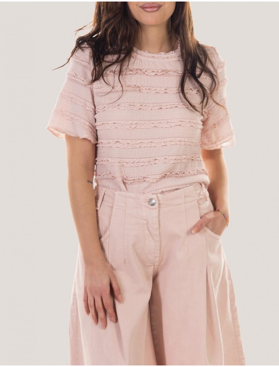 CAMISETA OBVIO AZURA ROSA
