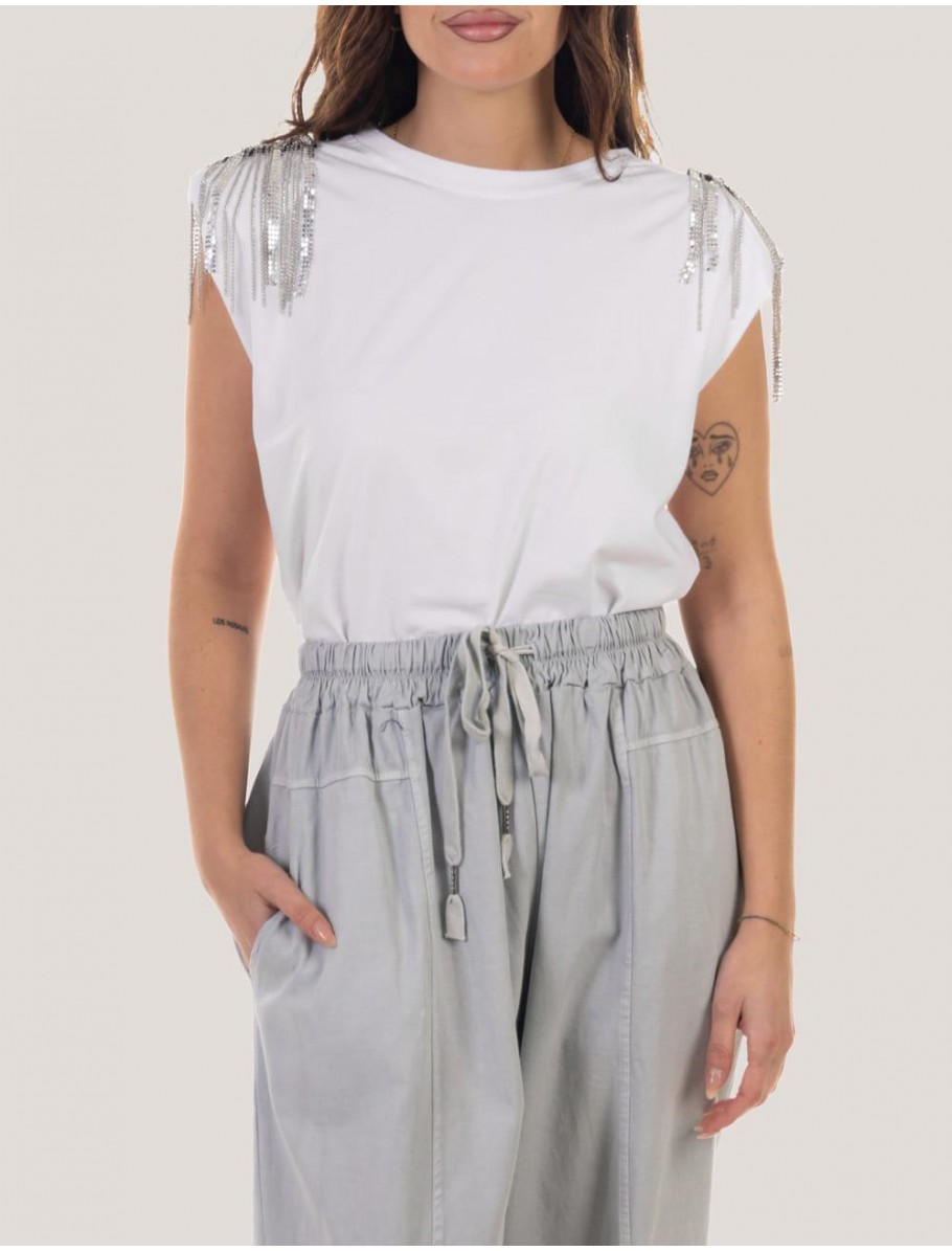 CAMISETA OBVIO ANISA BLANCO