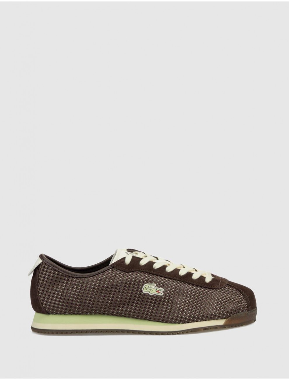 ZAPATILLA LACOSTE CLUB LOW MARRoN