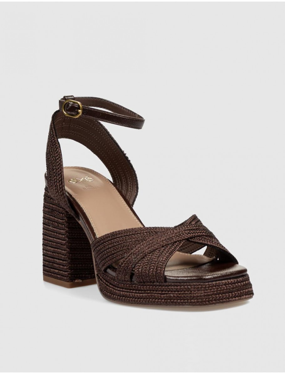 SANDALIA EXE HAVANA 309 MARRoN