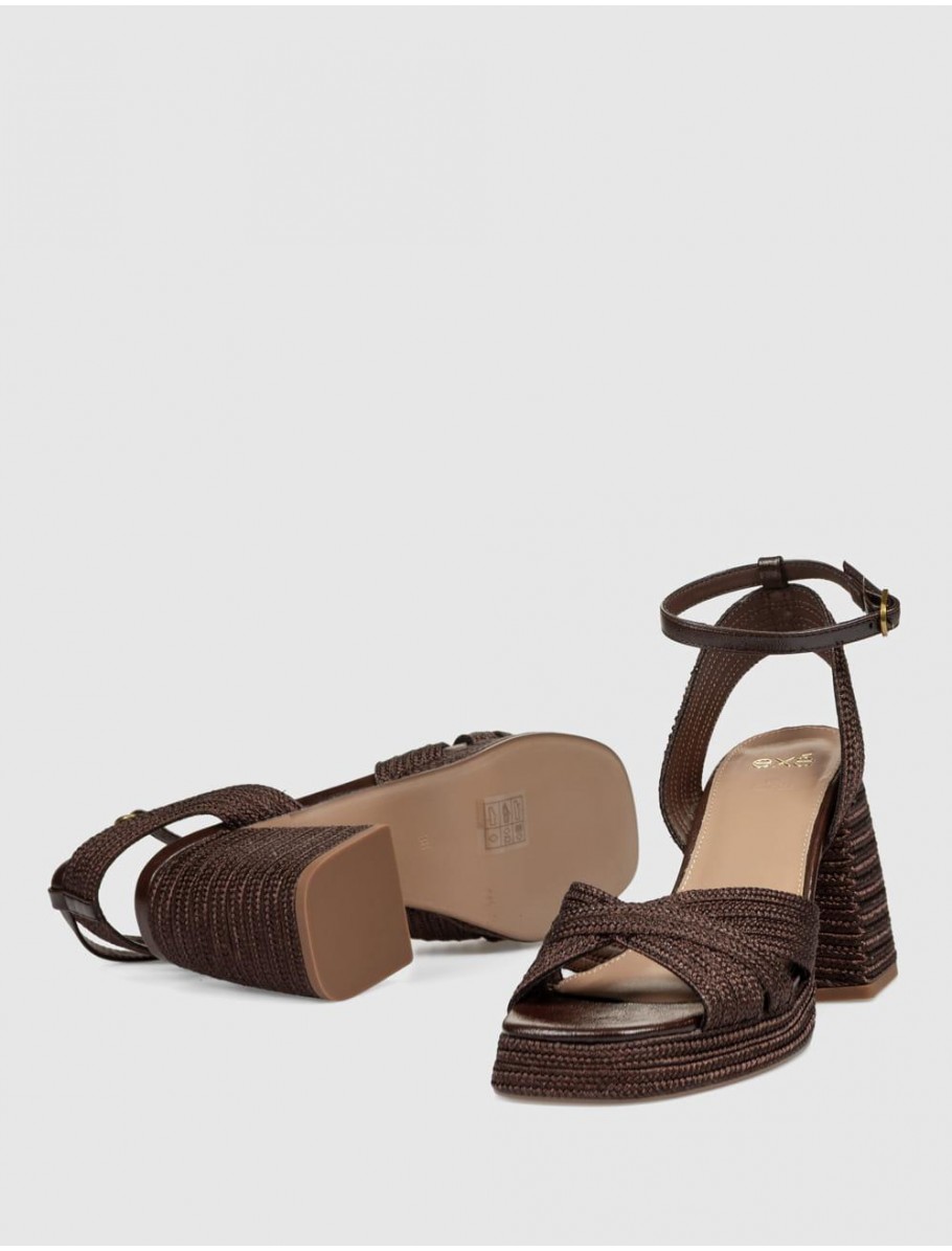 SANDALIA EXE HAVANA 309 MARRoN