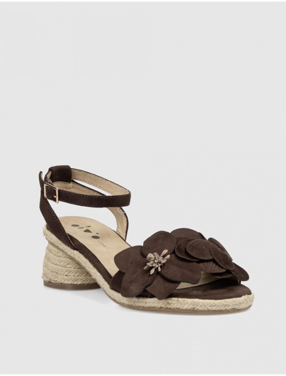 SANDALIA OBVIO SHOES TADEA MARRoN