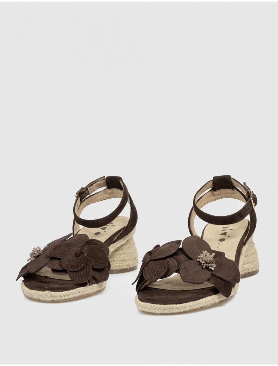 SANDALIA OBVIO SHOES TADEA MARRoN