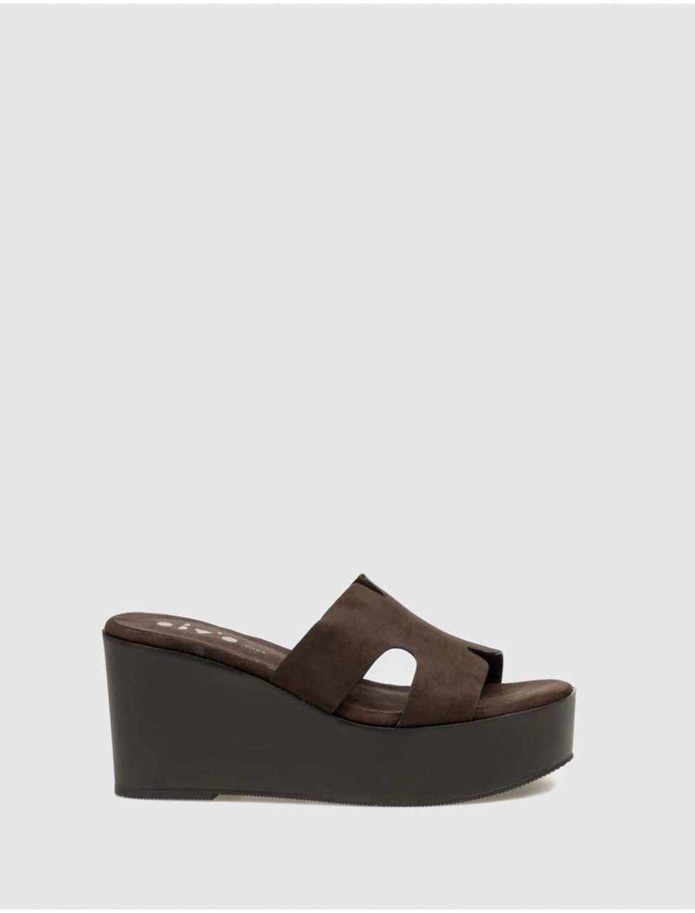 SANDALIA OBVIO SHOES ARIEL MARRoN