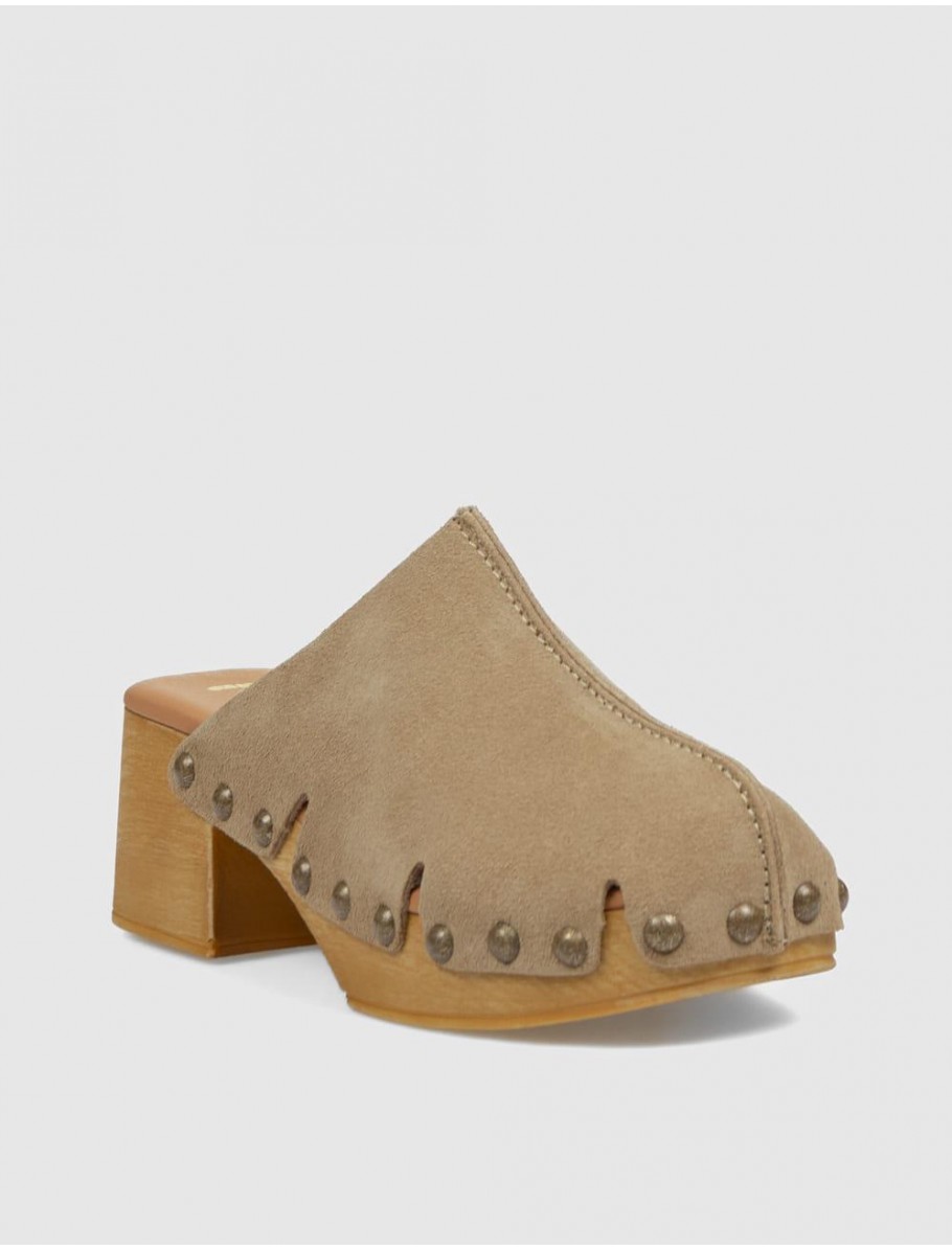 ZUECO MARILA MOVA TAUPE
