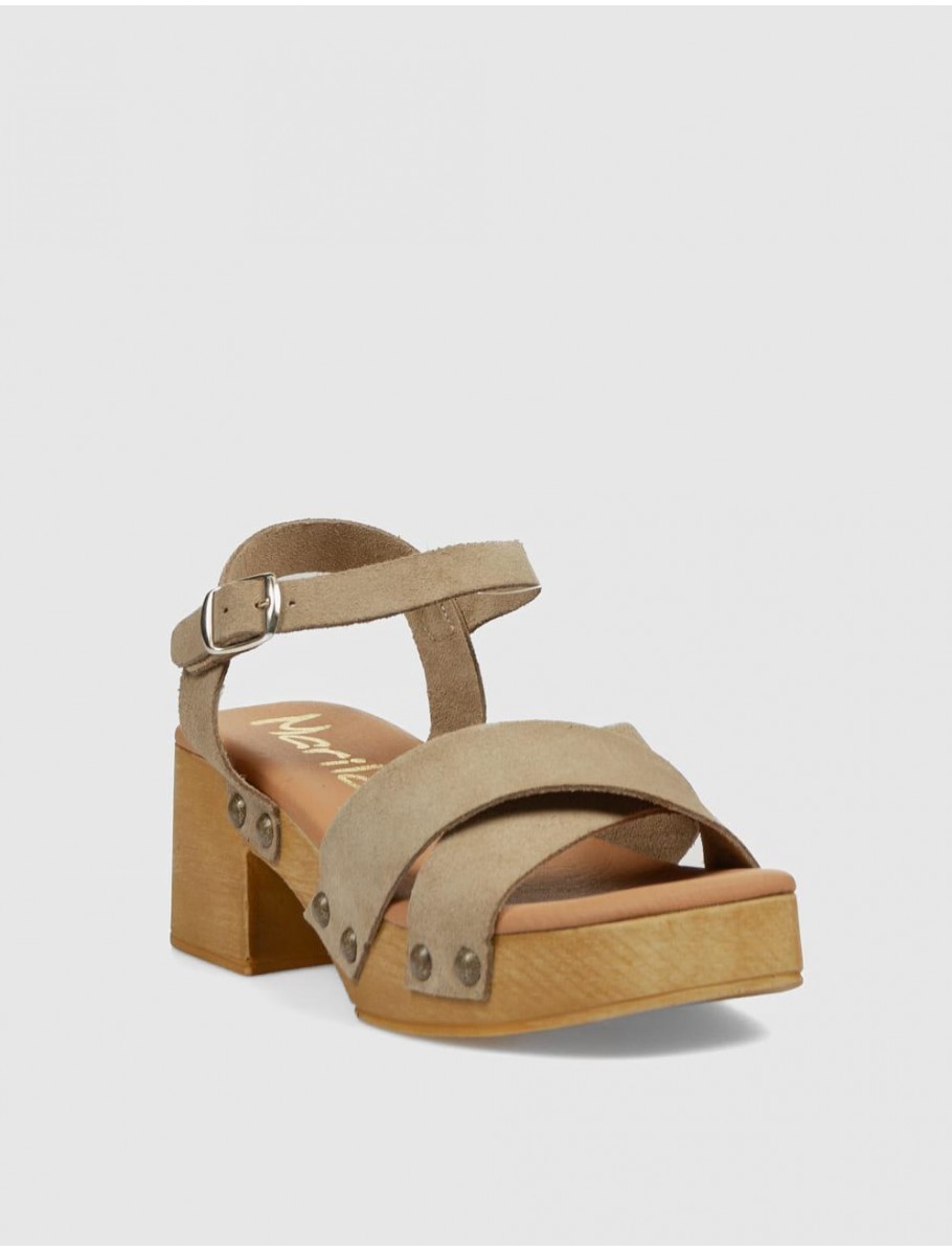 SANDALIA MARILA ELYON TAUPE