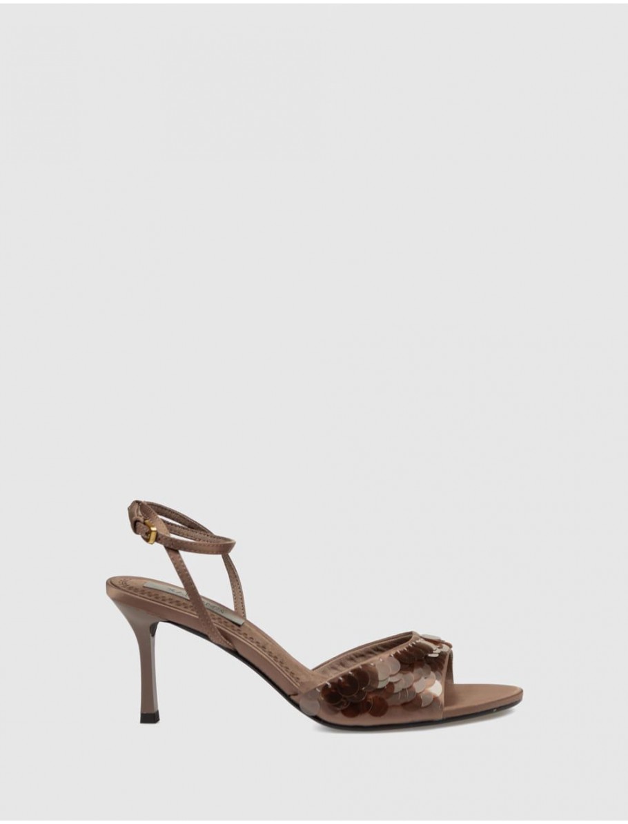 SANDALIA KAMOME TRENDS HELGA MARRoN