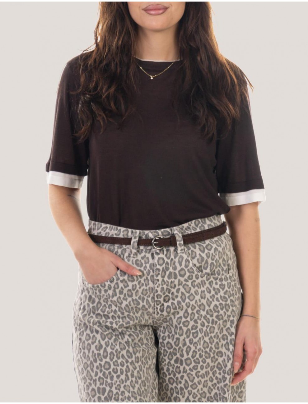 CAMISETA OBVIO ZIREA MARRoN