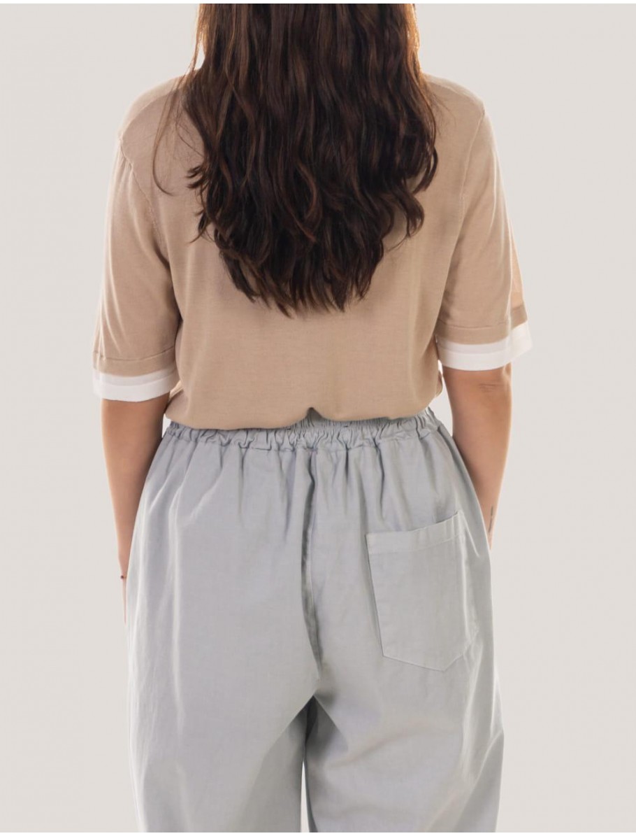 CAMISETA OBVIO ZIREA TAUPE