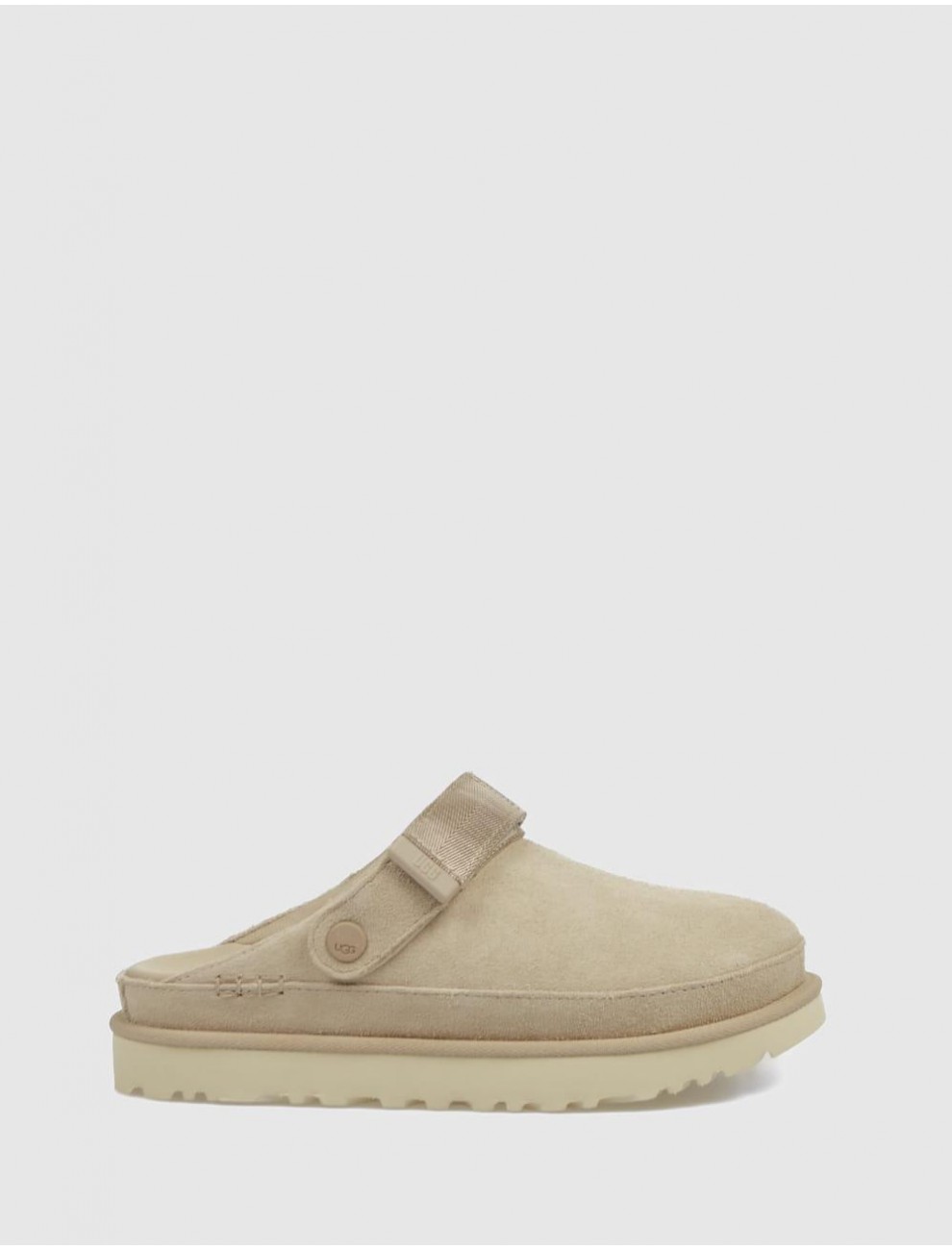 ZUECO UGG GOLDENSTAR CLOG TAUPE