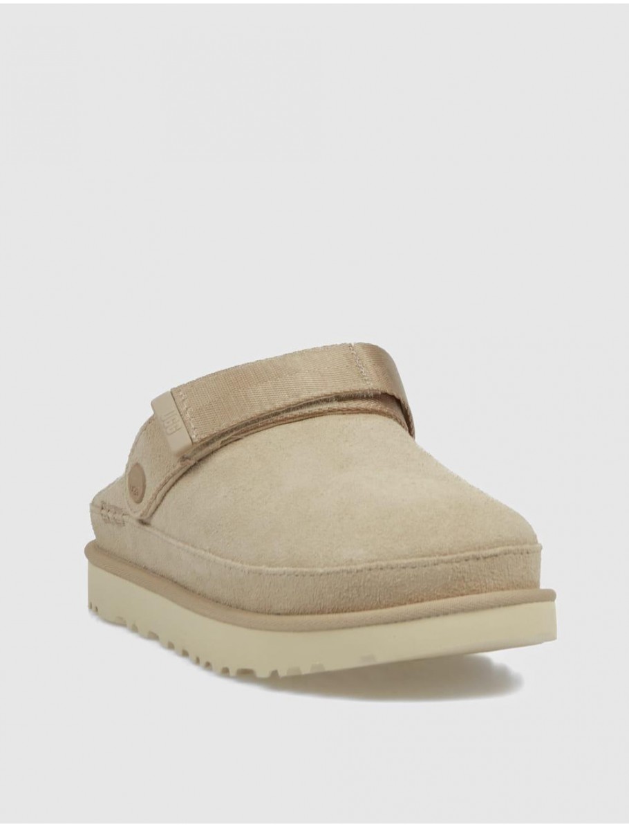ZUECO UGG GOLDENSTAR CLOG TAUPE