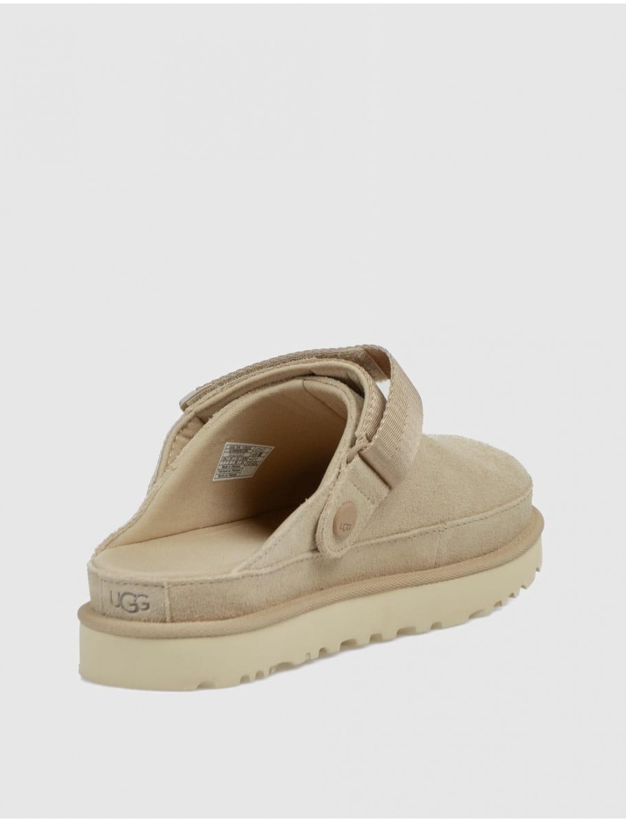 ZUECO UGG GOLDENSTAR CLOG TAUPE