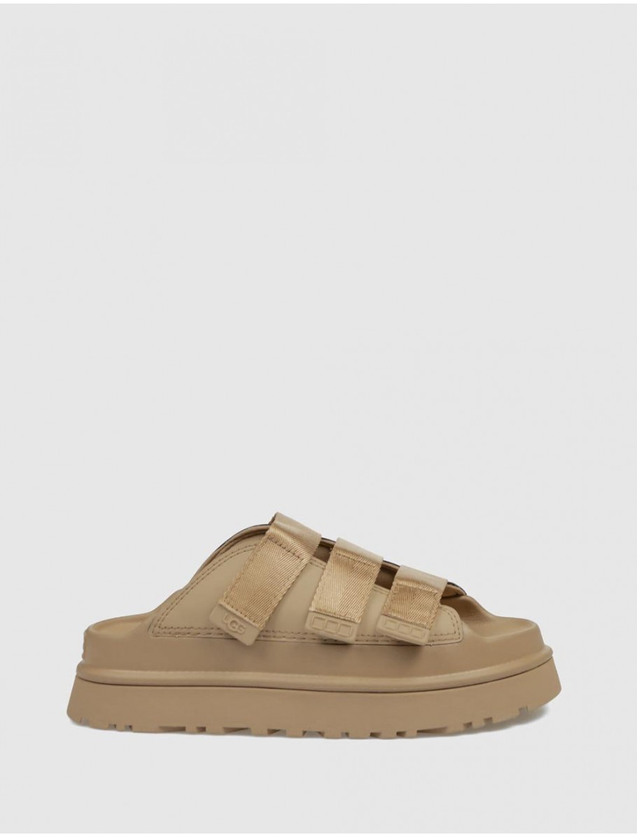 SANDALIA UGG GOLDENGLOW SLIDE TAUPE