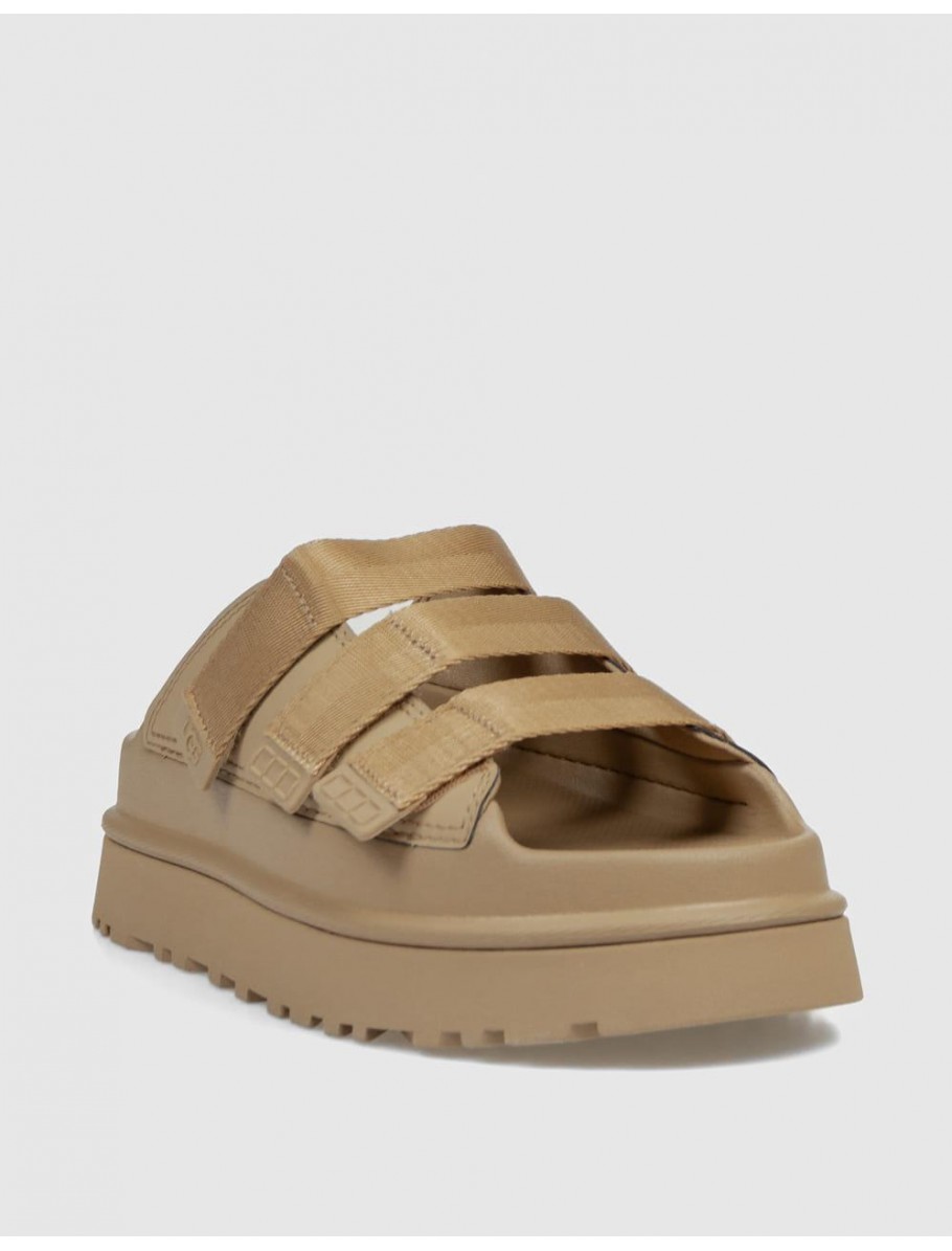SANDALIA UGG GOLDENGLOW SLIDE TAUPE