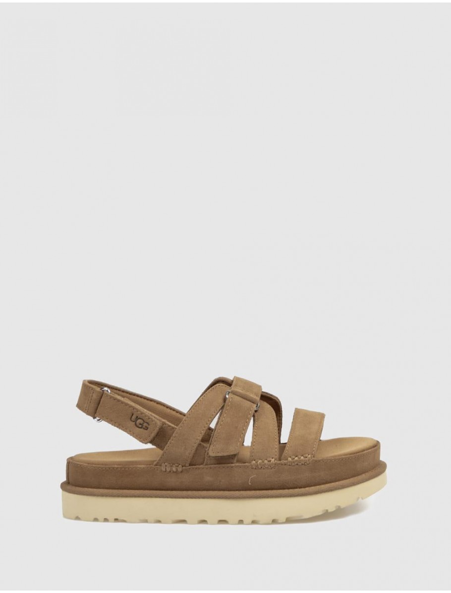 SANDALIA UGG GOLDENSTAR GLEAM CUERO