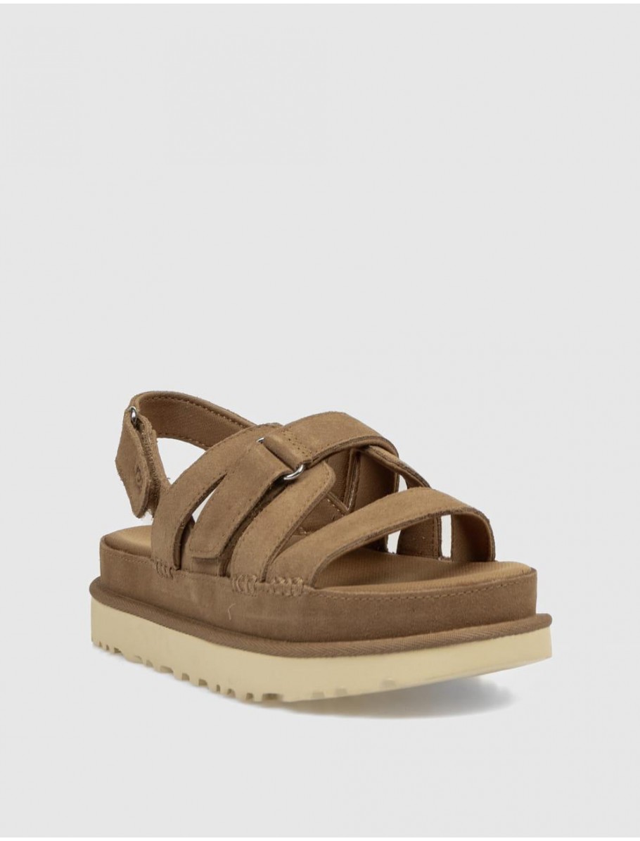 SANDALIA UGG GOLDENSTAR GLEAM CUERO