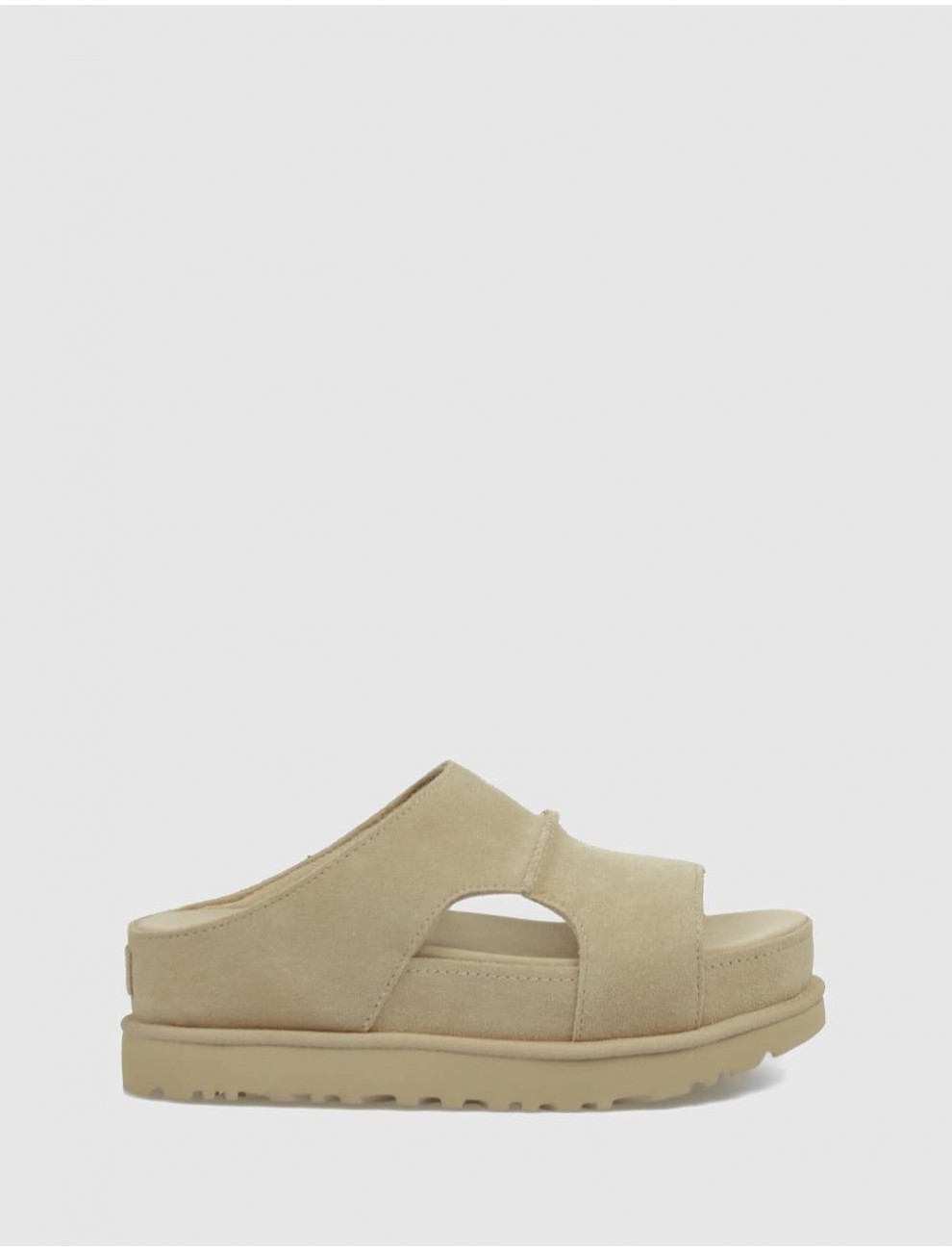 SANDALIA UGG GOLDENSTAR HI CUTOUT SLIDE TAUPE