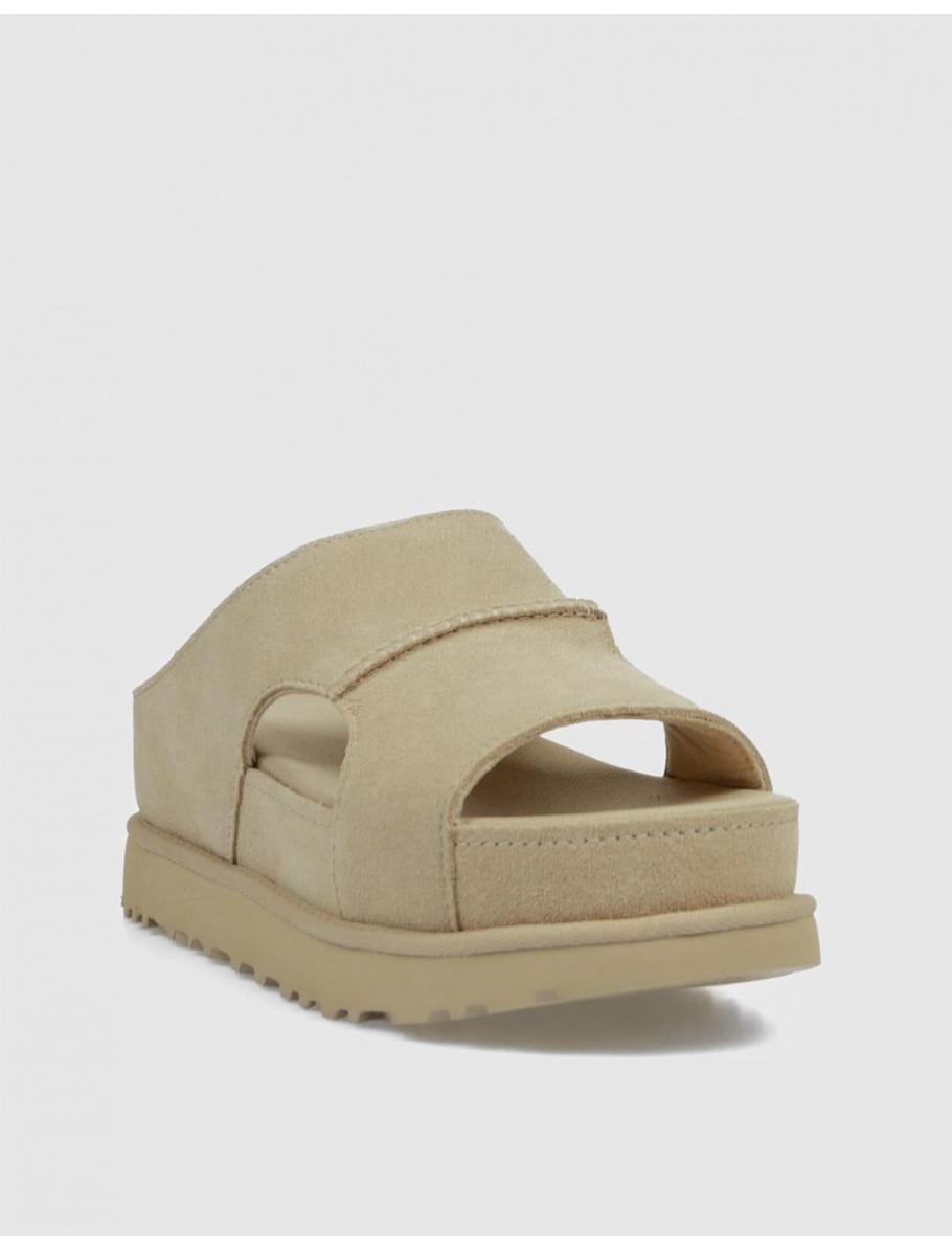 SANDALIA UGG GOLDENSTAR HI CUTOUT SLIDE TAUPE