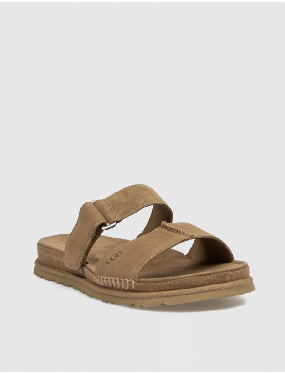 SANDALIA UGG GOLDENGAZE SLIDE CUERO