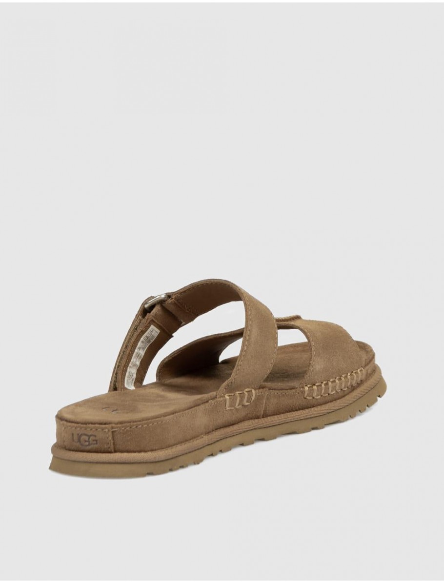 SANDALIA UGG GOLDENGAZE SLIDE CUERO