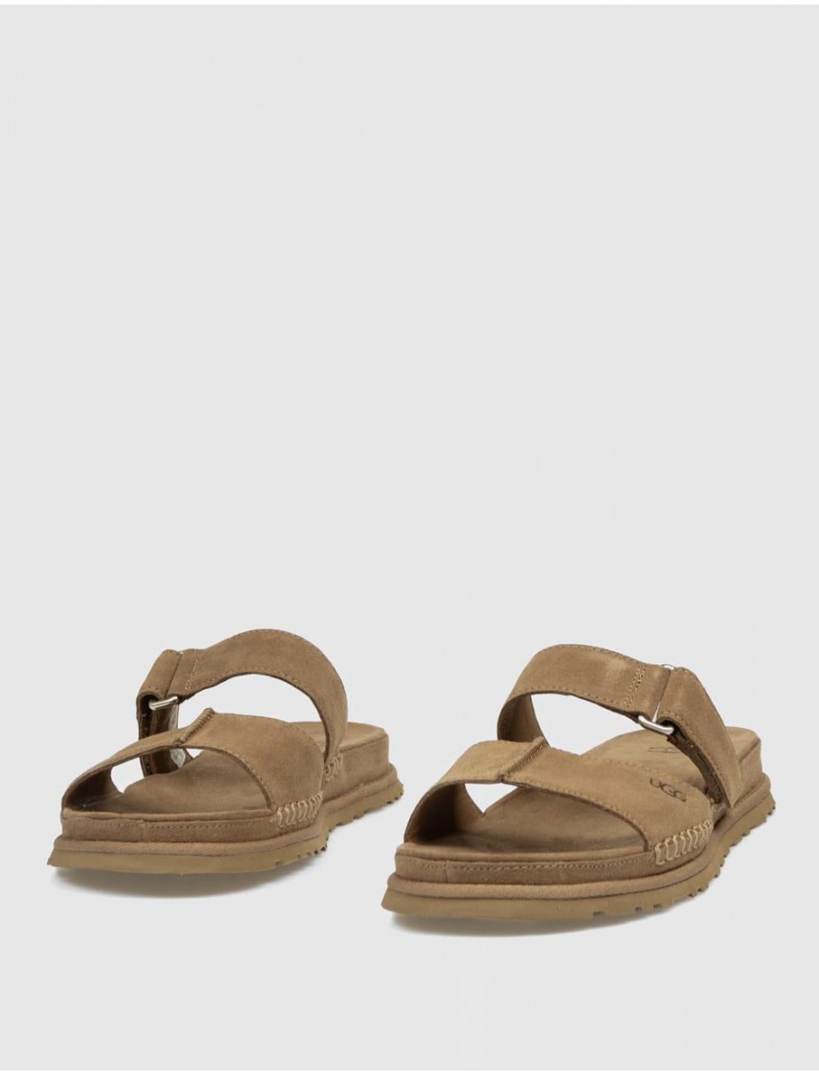 SANDALIA UGG GOLDENGAZE SLIDE CUERO
